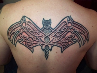 In-Progress Celtic Bat